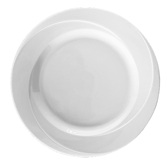 Assiette plate - 039126 - 48  26 cm
