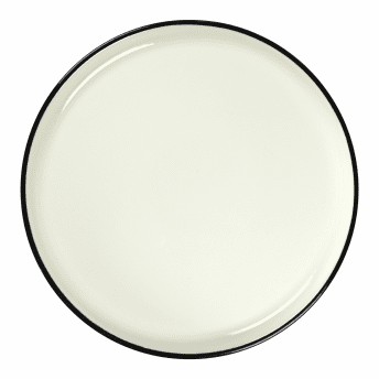 Assiette plate à bord droit - 1621113 -   27 cm